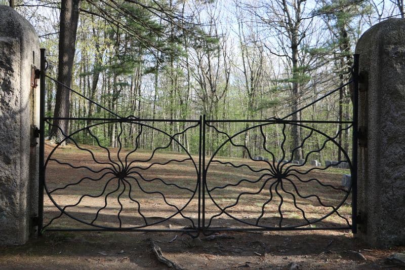 Haunted Spider Gates Cemetery