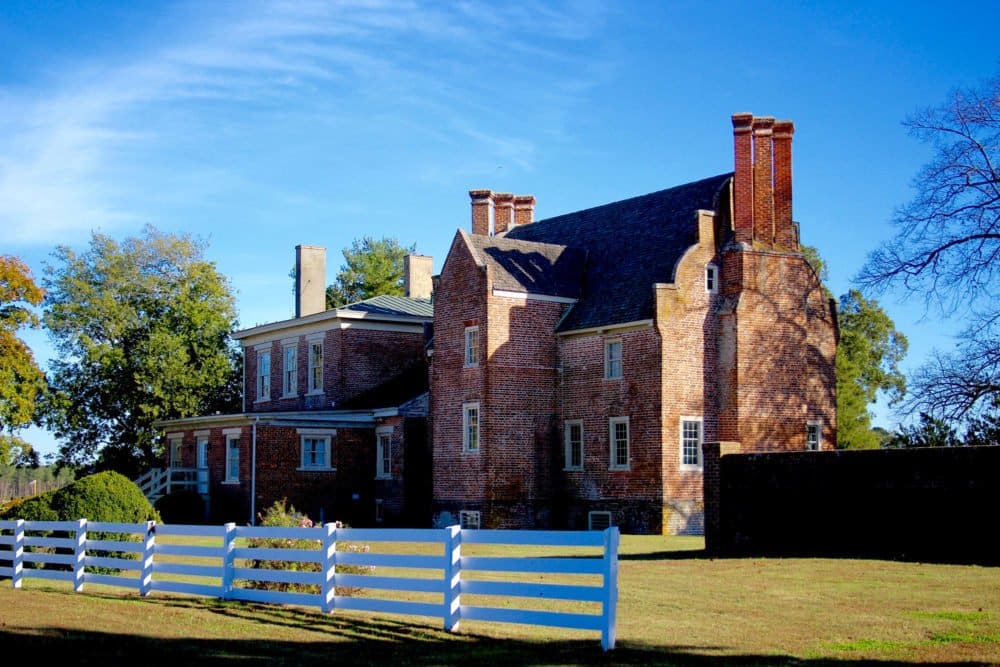 Haunted Exterior of Bacons Castle