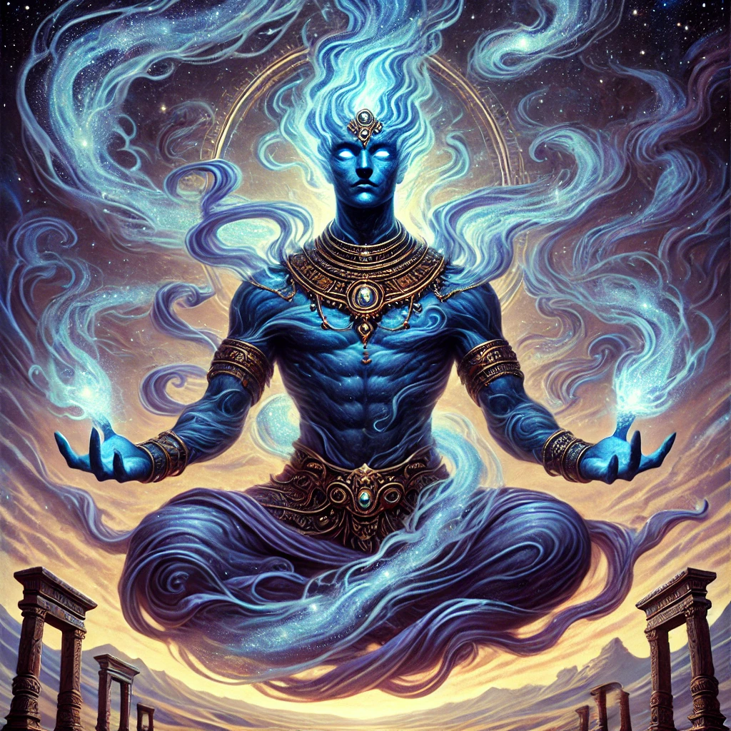 Depiction of a Jinn